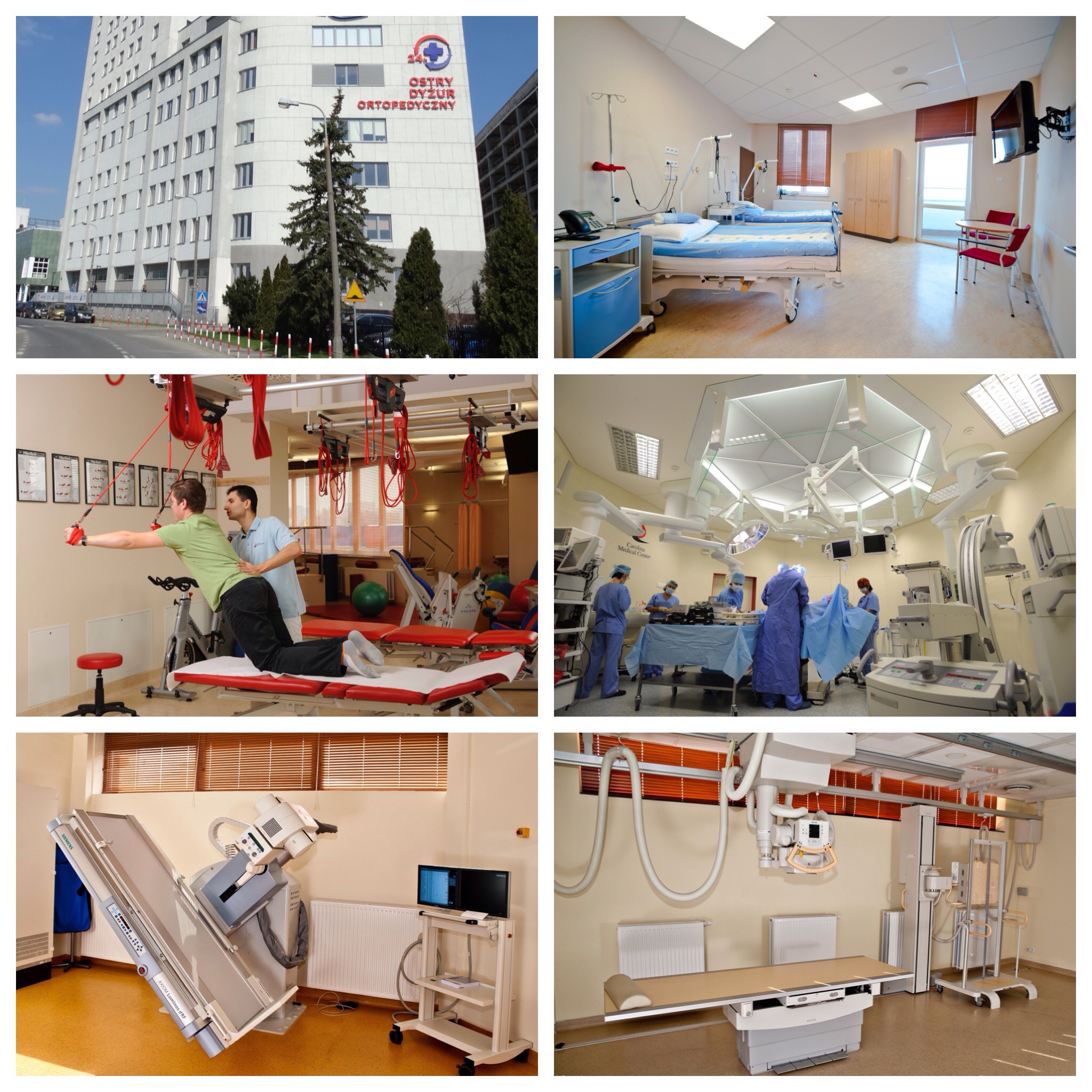 Orthopedics, endoprosthetics and sports medicine in Warsaw, Poland (Carolina Medical Center)